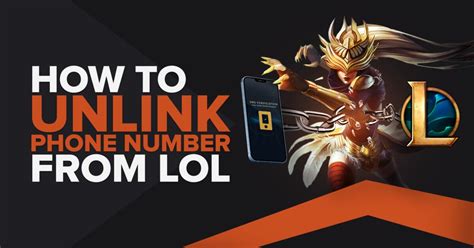 league of legends unlink phone number